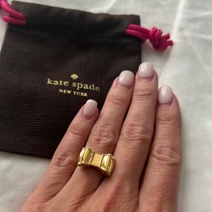 Kate Spade Gold Bow Ring